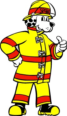 Image of Sparky the fire dog
